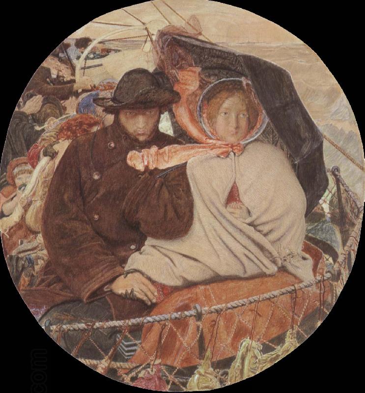 Ford Madox Brown The Last of England China oil painting art